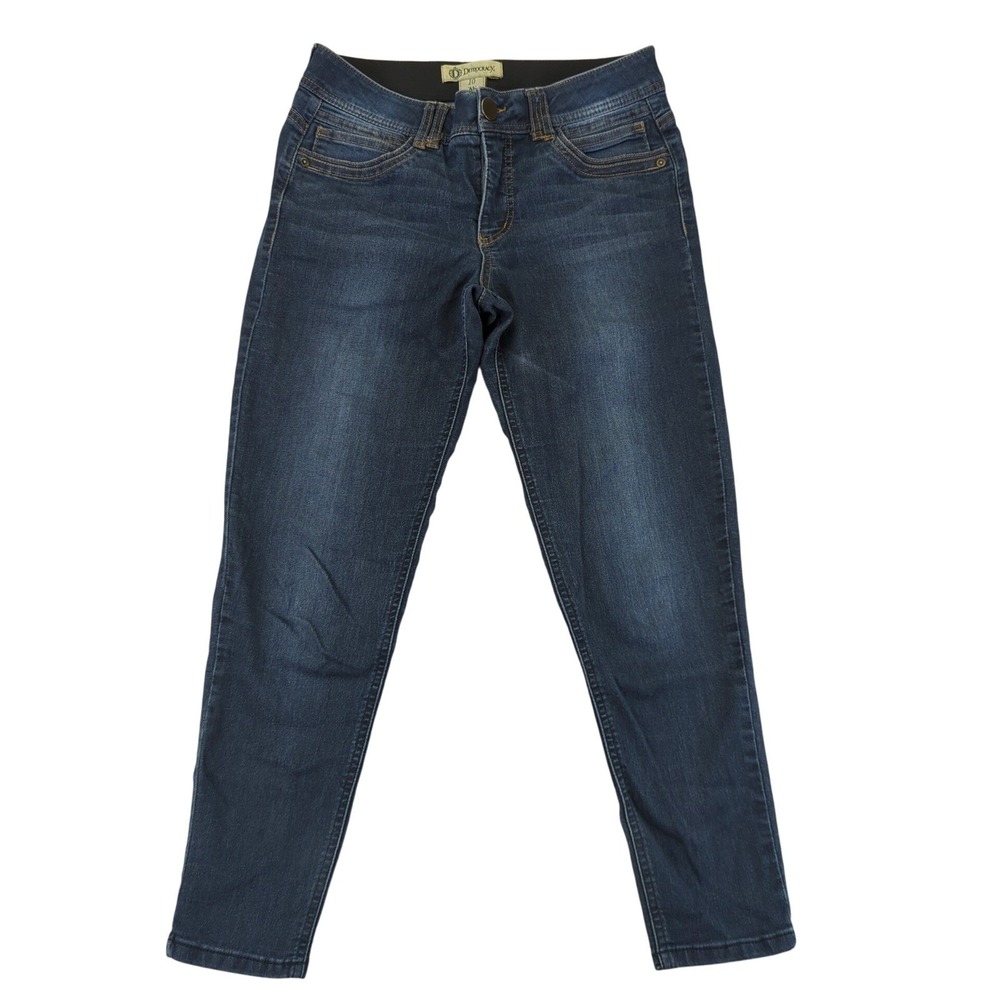 Democracy Womens Size 10 Ab Technology Dark Wash Skinny Jeans‎